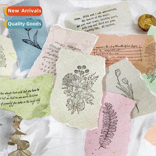 Time paper series material paper literary simple texture diy