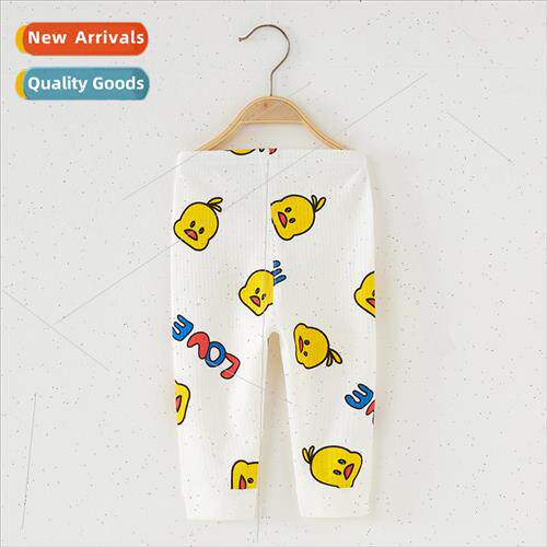 Infant fall pants pure cotton baby fall clothes fall pants l