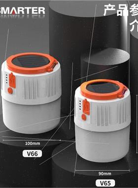 LED bulb light night market lights stall gods light solar ca