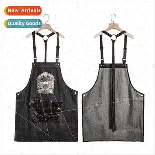 Barber  hair coloring cloth universal art apron adult denim