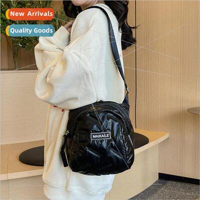 Winter Cotton Clothes Bag Female New Embroidery ne Cloud Bag