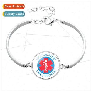 Diabetic Corrosive Snake Staff Star of fe Bracelet Diabetic