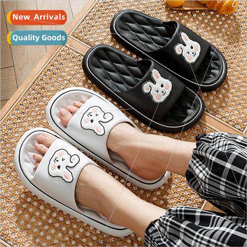 2023 new slippers female summer indoor -slip cute rabbit out