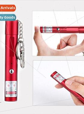 713USB red light keychain rechargeable laser torch laser lig