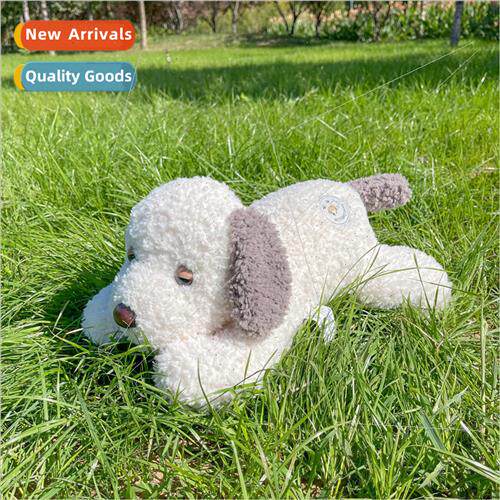 Cute puffy dog plush toy doll plush dog pillow children slee
