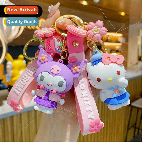 Sanrio family cherry blossom diary series keychain cute deli