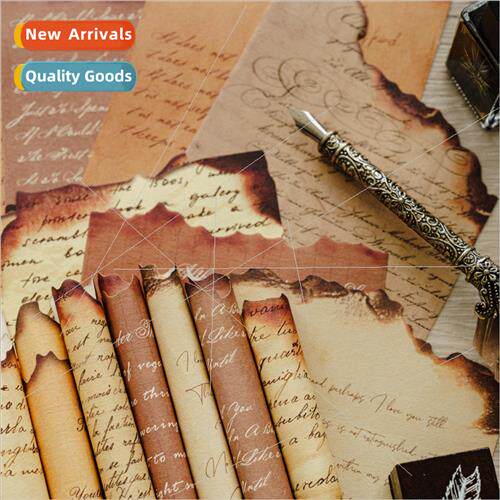 ghtweight Paper Material Paper Burning Pages Series Vintage
