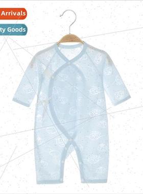 Baby onesie newborn baby clothes burn flower pajamas package