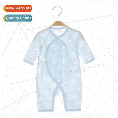Baby onesie newborn baby clothes burn flower pajamas package