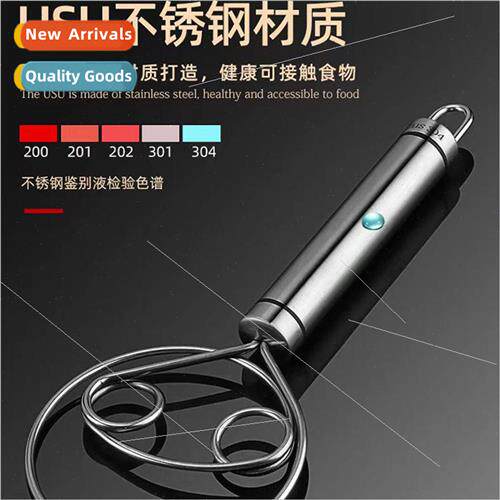 Stainless Steel Double Eye Coil MixerBaking ToolsWhisk Manua
