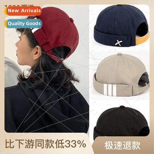 Hat mens summer melon skin cap landlord cap Korean  of the s