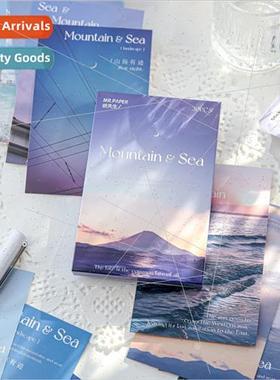 Boxed postcards mountains and seas have traces series ins  t