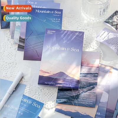 Boxed postcards mountains and seas have traces series ins  t