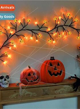 Spider bat modeling lights ghost festival atmosphere decorat