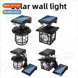 2023 new villa corner light solar wall light split solar gar