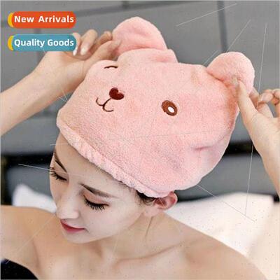Dry hair cap female super-absorbent thickened quick-drying c