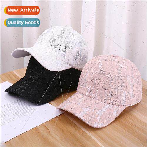 Duck tongue cap female summer hollow breathable baseball cap