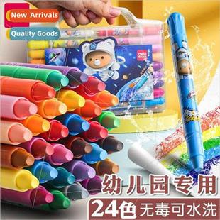 childrens kindergarten not oil hands stick dirty painting