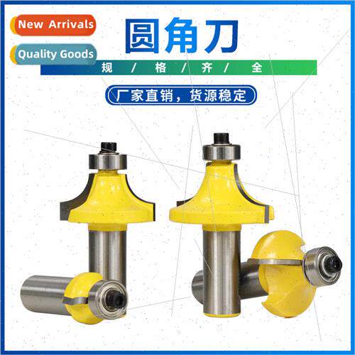 New  round corner fluted drill rolled edge shaped milling cu