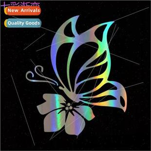 Car Butterfly Car Stickers Flower Flower Butterfly Car Stick