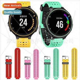 two color Garmin strap 适用er 适用 with holes Silicone round