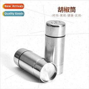 Pepper shaker stainless steel spice box seasoning jar pepper