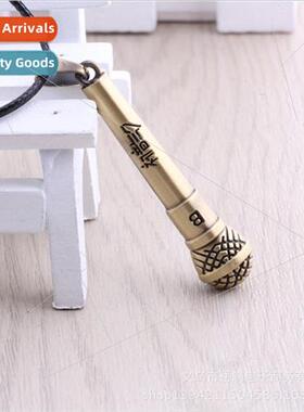 Anime Peripherals Hatsune Mic Fan Necklace Accessories