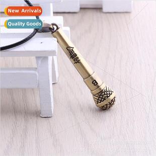 Anime Peripherals Hatsune Mic Fan Necklace Accessories