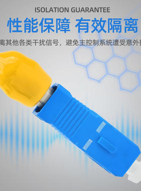 Kelu Fiber Optic Adapter SC-ST nglemode Yin Yang Male Female