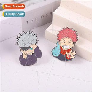 spell brooch series badge corsage Anime metal cartoon
