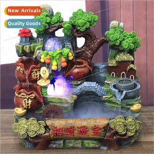 2020 new 适用tune indoor rockery water fountain resin founta