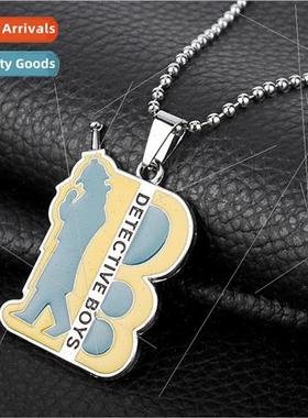 Anime  cosplay jewelry Detective Conan communicator necklace
