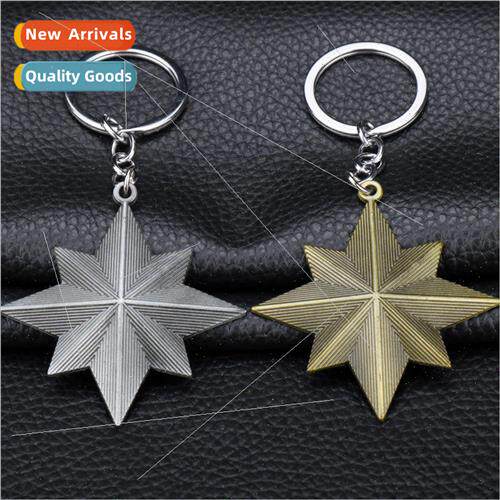 Movie Avengers series Captain Marvel keychain alloy pendant