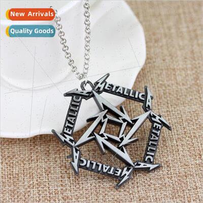 Hot Metal Band Metallica  Pendant Summer Mens Costume Jewelr