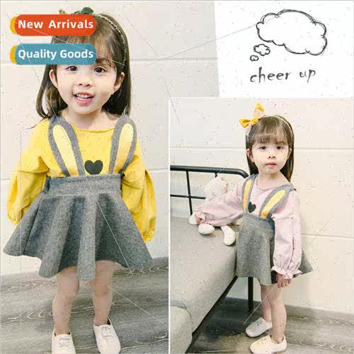 Spring new girls princess skirt baby spring and fall ears ra