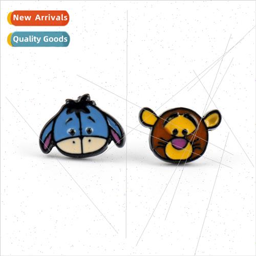 Korea hot  Tigger Batman earrings earrings cartoon cute smal