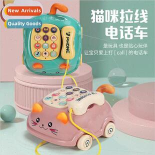 Baby childrens toys simulation telephone landline male baby