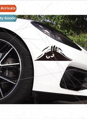 Peeking Monster Auto Dune Monster Scratch Car Sticker Peekin