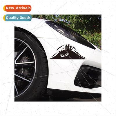 Peeking Monster Auto Dune Monster Scratch Car Sticker Peekin