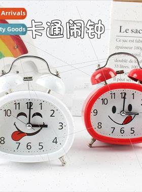 Ringing clock cartoon fashion round office desktop mini alar