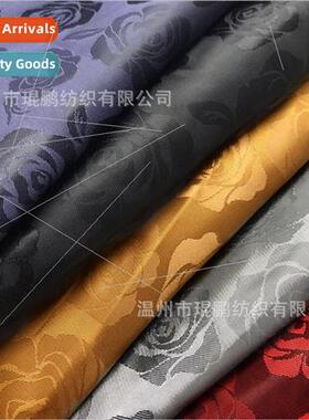 Sells clothing lining human silk lining polyester woven jacq