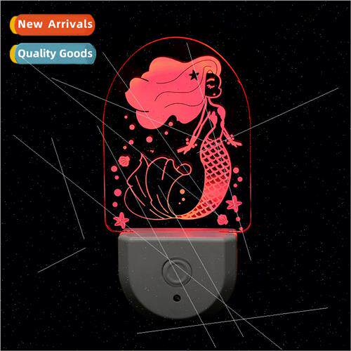 Colorful ambient night light socket night light heterosexual