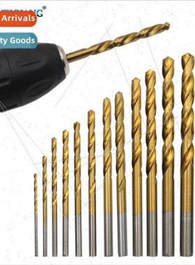 1.5-6.5mm twist drill high-speed steel straight shank titani