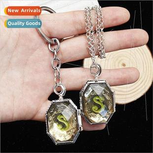 Movie and TV small Horcrux Slytherin pendant necklace Alloy