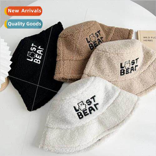 Hat female winter fisherman hat Korean warm cold cap cute la