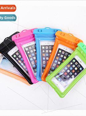 Airbag cell phone waterproof bag floating touch screen phone