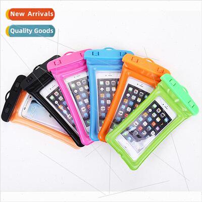 Airbag cell phone waterproof bag floating touch screen phone