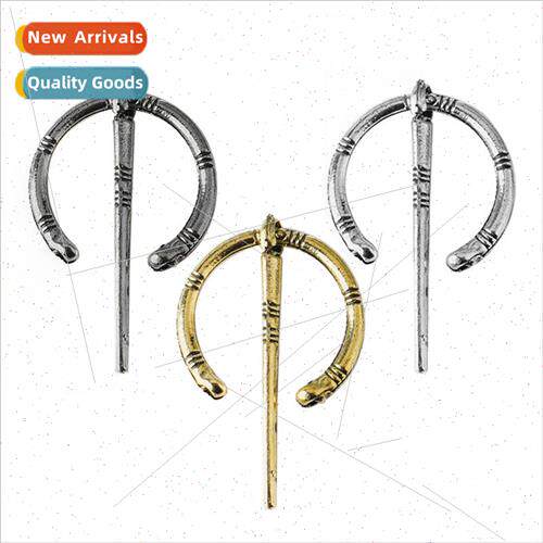 Viking Brooch Jewelry Pirate Pin Micro Badge Clothing Access