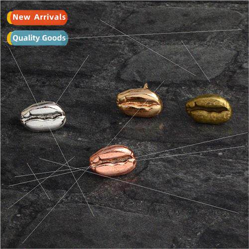 Jewelry Metal Coffee Bean Brooch Coffee Utensils Collection