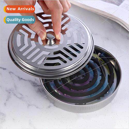 Fireproof mosquito coil holder stainless steel mosquito coil